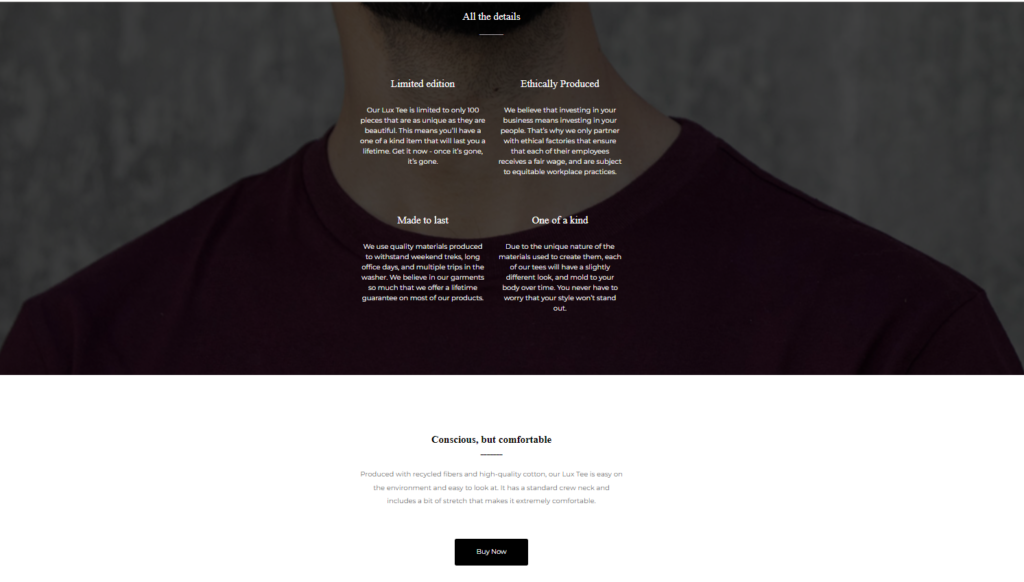 Mailchimp free product landing page