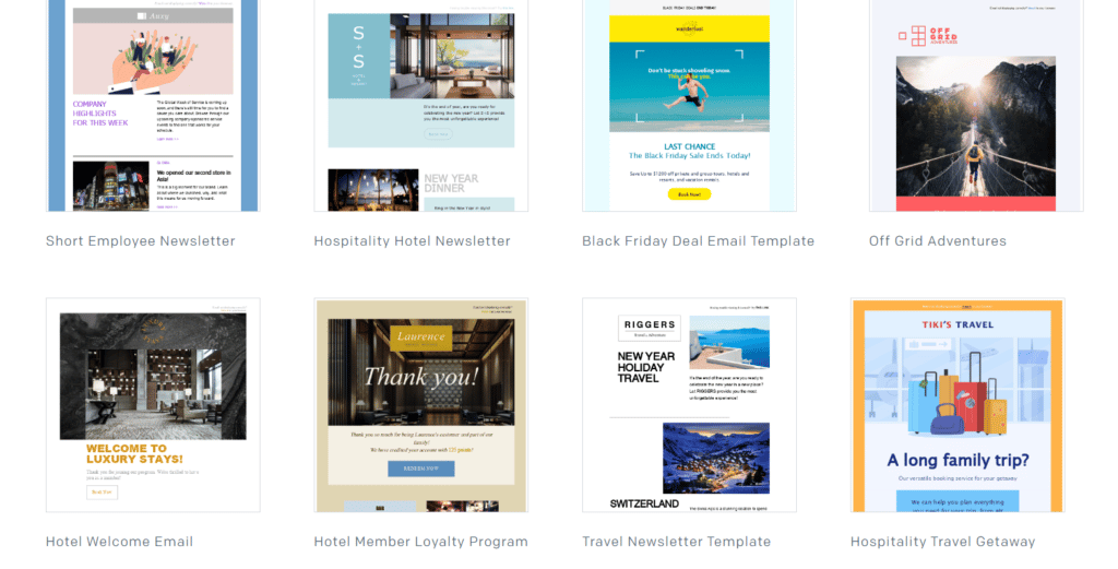 Dynamic free email templates downloads