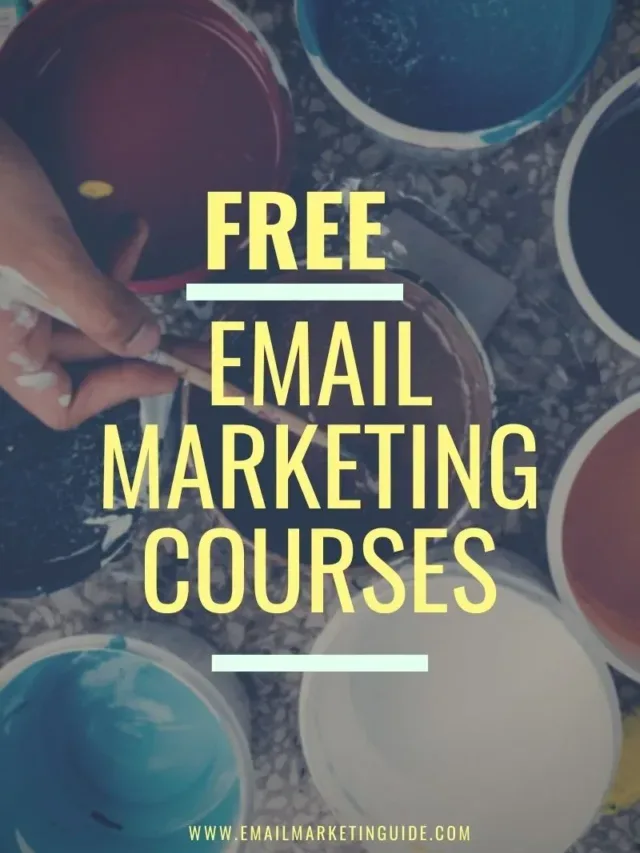 Best free email marketing courses for free