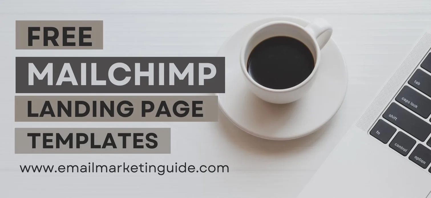 Free mailchimp landing page templates