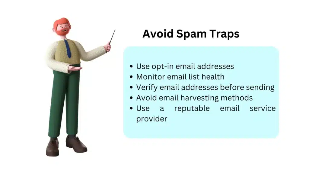 How to avoid spam traps