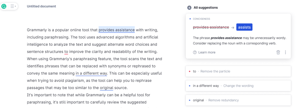 difference between summarizing and paraphrasing - Paraphrasing tool grammarly